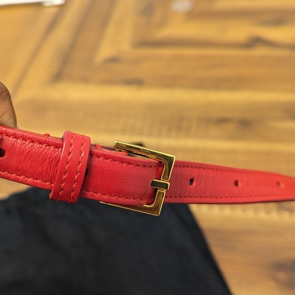 Beautiful red YSL Kate belt bag Authentic - Picture 8 of 8